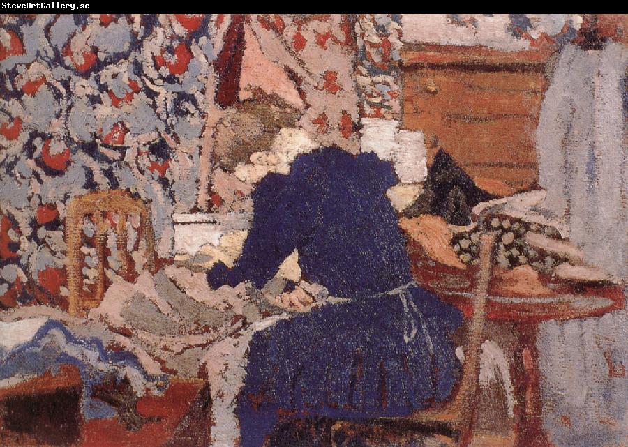 Edouard Vuillard Sewing room